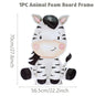 70cm Big Jungle Animal Party Stand Ornament Safari Happy Birthday Party Decoration Kids Jungle Woodland Party Decor Baby Shower