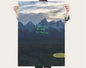 American Pop Rapper Kanye West Poster Hip Hop Singer Music Album Cover For Room Living Home Wall Art Decor Canvas Print Pictures