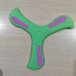Children Outdoor Sport Flying Disc Soft EVA Touching Boomerang Return Dart Hand Throw Spinner Parent-Child Interactive Game Toys