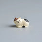 1pc Miniatures Resin Cute Cat Home Handicraft Desktop Ornaments Micro Landscape Scene Decoration Photography Props Figurines