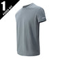 Men's Gradient Quick-Dry Sports T-Shirt Short Sleeve - Running & Fitness Casual Tee