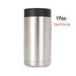 Double-Wall Vacuum Insulated Stainless Steel Bottle & Can Cooler — Wine, Beer & Soda Chiller for Bar, Camping & Outdoor
