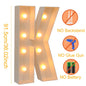 91.5CM Giant Letter Led Light Frame Box Baby Shower 1st Birthday Wedding Party Decor Christmas DIY Name Balloon Filling Box