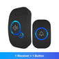 Wireless Doorbell FullHouse Waterproof Door Chime Kit Includes Push Button Transmitter and Plug In Receiver