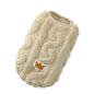 Soft Fleece Dog & Cat Sweater - Warm Autumn Winter Puppy Vest, Sizes XS-XL (7.9-15.7 in / 20-40 cm)