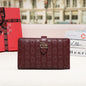 CH Luxury Brand Spring Fashion Women's Organizer Wallet Coin Purse Long Large Capacity Card Holder Coin Purse 2025 High Quality
