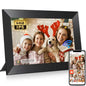 10.1-Inch (25.7 cm) WiFi Digital Photo Frame 1280x800 IPS HD Touchscreen, 64GB Cloud Smart Frame Wall-Mountable