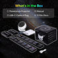 LED Galaxy Star Projector 13-in-1 Planetarium Night Light 360° Rotating for Bedroom & Gift