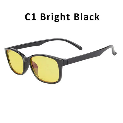 NTALKIA Blue Light Blocking Glasses – Unisex Rectangle Acetate Frame, Anti-UV400 Computer & Gaming Eyewear (11 Colors)