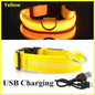 LED Dog Collar – 3-Mode USB Rechargeable or CR2032 Battery Glow Light, Adjustable Waterproof Night Safety Collar for Cats & Dogs