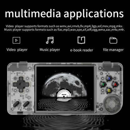 2.83-inch (72 mm) IPS Handheld Retro Game Console with HDMI, 64GB Storage & 5000+ Games