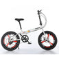 Adult 20-Inch (500mm) Foldable Bike – Portable Folding Bicycle with Front & Rear Disc Brakes, Multi-Speed Commuter Bike