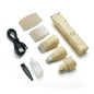 4-in-1 Waterproof Rechargeable Pet Grooming Kit — Cordless Dog & Cat Clippers with Nail Grinder & Detail Trimmer