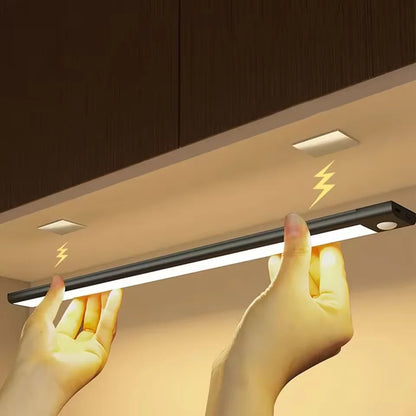 Night light LED Cabinet Light USB Rechargeable Motion Sensor Light Suitable For Kitchen Wardrobe Cabinet Lighting 30cm/40cm/50cm