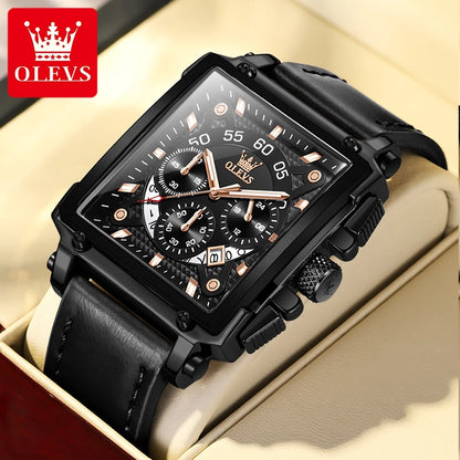OLEVS 9919 Men’s Quartz Chronograph Watch with Calendar
