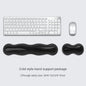 Transparent Anti-Slip Rubber Mouse Pad with Ergonomic Wrist Rest - Desk & Gaming
