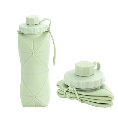 Portable Silicone Folding Water Cup - Scalable Travel Bottle for Outdoors
