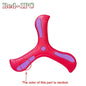 Soft Foam Three-Leaf Boomerang Flying Disc for Kids & Adults, Beginner-Friendly Outdoor Throwing Toy