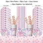 Butterfly Fairy Birthday Party Tableware Set – Pink Disposable Plates, Cups, Napkins & Tablecloth | Girls Party Decorations & Supplies
