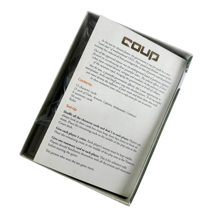 Coup Reformation Expansion Pack - Strategy Deduction Card Game