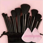 Soft Fluffy Professional Makeup Brush Set - 13-16pcs for Foundation, Eyeshadow, and More