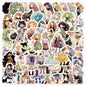 10/30/50pcs Cute Cartoon Girl Anime Stickers Aesthetic Decals Fridge Laptop Phone Scrapbook Diary Decoration Sticker Kids Toys