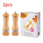 Manual Pepper Mill – Acrylic & Rubber Wood with Ceramic Core | Freshly Ground Pepper Grinder