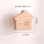 Star Moon wooden decoration Hooks Cute Cartoon animal adhesive wall omnipotent Hooks key holder for the wall home and decoration