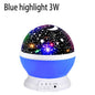 Rotating Star Projector Night Light – LED Galaxy & Moon Lamp for Kids Bedroom, Soothing Sleep Light & Gift for Girls and Boys