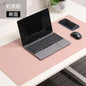 White XXL Gaming Mouse Pad Large Waterproof Non-Slip PU Suede Desk Mat for Keyboard & Mouse