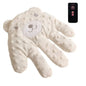 Baby Soothing Palm Sleep Pillow with Remote – Infant Calming Anti-Startle Hand Plush, 26 x 24 cm (10.2 x 9.4 in)