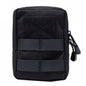 600D Nylon MOLLE Waist Pouch – Tactical Hunting Belt Pack Zipper Utility Bag
