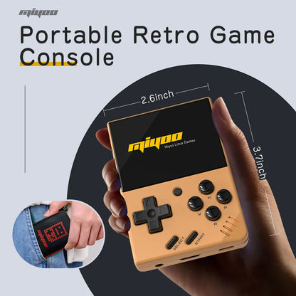 Portable Retro Handheld Game Console 2.8-Inch (71 mm) IPS Screen Linux Classic Gaming Emulator, 5K+ Games, 2000mAh