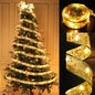 Christmas Ribbon Fairy String Lights – LED Ribbon Holiday Lights for Home & Party (1m–10m)