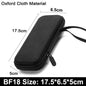EVA Hard-Shell Earphone Case — Mini Portable Zipper Pouch & Cable Organizer for USB, Chargers, Memory Cards