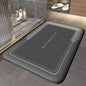 Thick Absorbent Bath & Door Mat — Quick-Dry Non-Slip Mat for Bathroom, Kitchen & Entryway