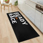 Ready To Race Motorcycle Carpet Garage Mat Racing Motorcycle Display Mat  Cool Moto Display Hallway Anti-slip Home Decoration