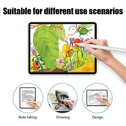 Palm Rejection Stylus with Power Display – Magnetic Charging Digital Pen for Tablets