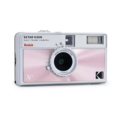 Half-Frame 35mm Film Camera with Built-in Flash, Star Filter & Bulb Shutter