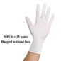 White Nitrile Disposable Gloves – Powder-Free, Latex-Free Household Use
