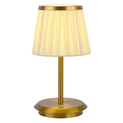 LED Table Lamp USB Pleated Atmosphere Light Restaurant Bar Night Light Coffee Bedroom Decorative Art Lighting