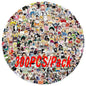 100/300Pcs Mixed Anime Stickers Cartoon Sticker Decals Laptop Motorcycle Luggage Phone Waterproof Sticker for Children Toy