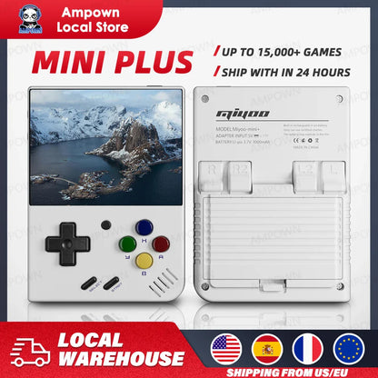 Portable Retro Handheld Game Console 3.5-inch (8.9 cm) IPS Screen - Linux System, 15,000+ Retro Games, 3000mAh, USB-C