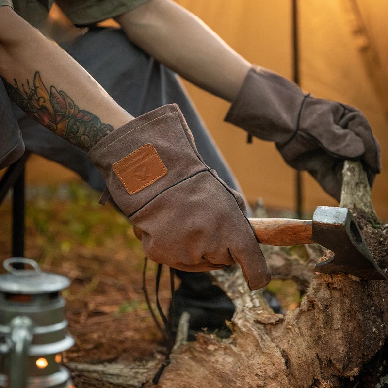 Campingmoon Flame Retardant Heat Insulation Leather High Temperature