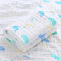 4-Layer Cotton Gauze Baby Bath Towel & Swaddle Blanket 70 x 90 cm (27.6 x 35.4 in) – Soft Newborn to Toddler Washcloth