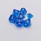 7-Piece Acrylic Polyhedral Dice Set for DnD & Tabletop RPG — d4 d6 d8 d10 d10 d12 d20