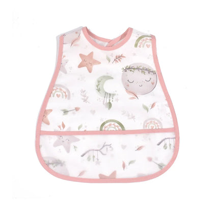 2023new Cartoon Pattern EVA Waterproof Pocket Lunch Feeding Bibs