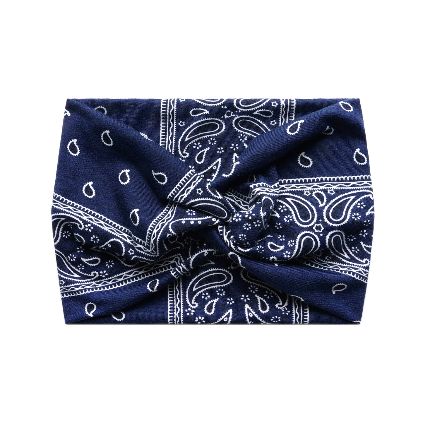 Extra Large Twisted Turban Headband for Women Wide Boho Yoga Workout Hair Band
