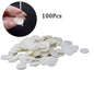 120-Pack Waxed Cotton Candle Wicks with Metal Stands, Smokeless Wicks for DIY Soy, Gel & Paraffin Candle Making