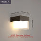 LED Outdoor Wall Light with Radar Motion Sensor - Waterproof Modern Porch & Garden Lamp AC85-265V